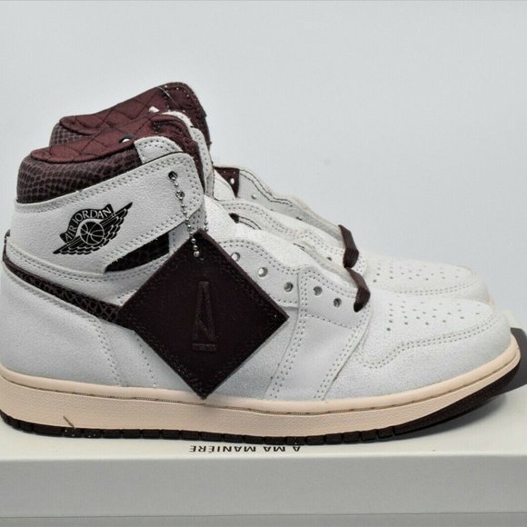 Nike Air Jordan 1 Retro High OG x A Ma Maniere DO7097-100 Size 7.5 - Picture 1 of 11
